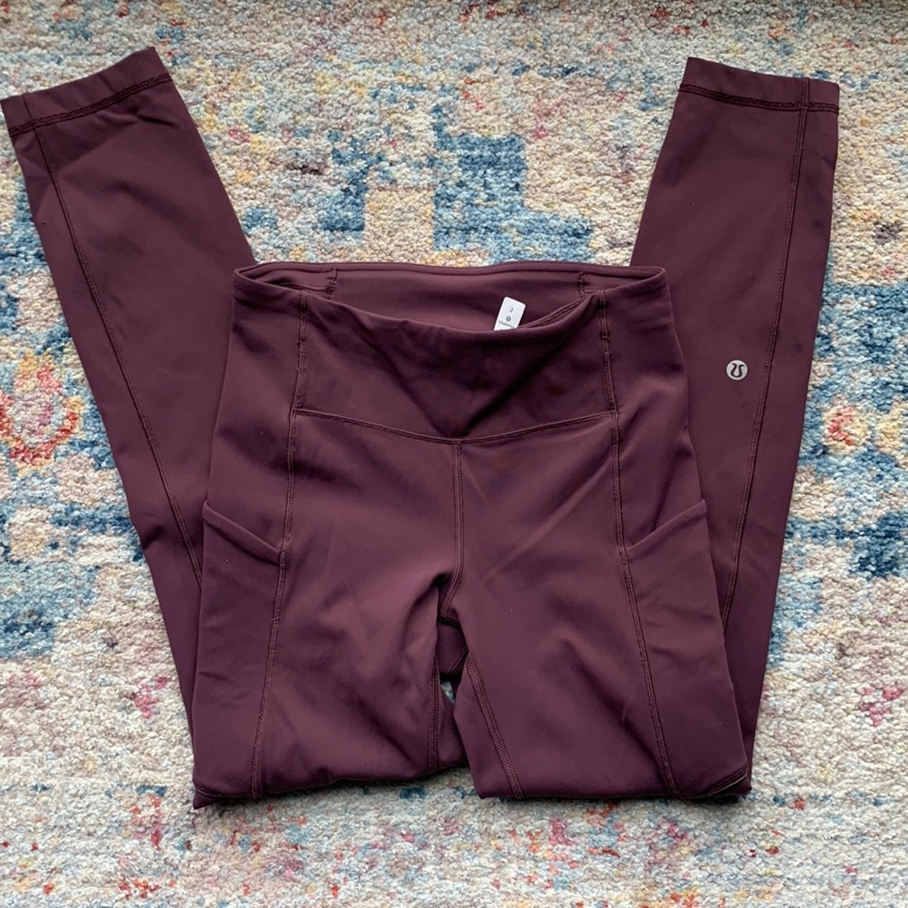 lululemon speed up tights, size 2